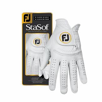 Women's Footjoy StaSof Golf Gloves White NZ-236897